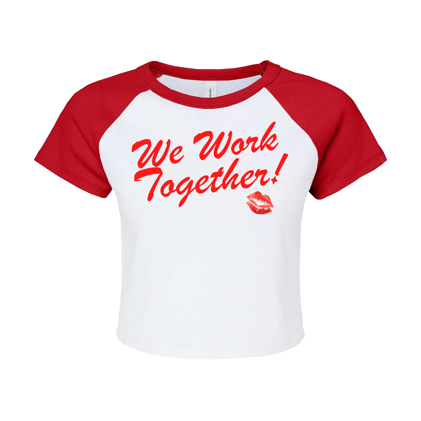 We Work Together Baby Tee